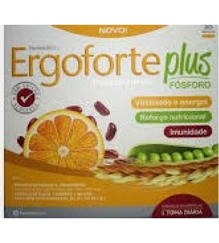 Ergoforte Plus - 30 Ampolas - Farmodietica